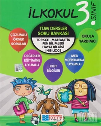 2018 Evrensel 3. Sınıf Tüm Dersler Soru Bankası